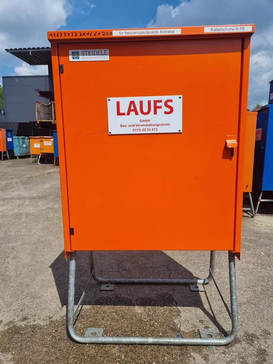 Wandler- und Containerverteiler für Großbaustellen und Veranstaltungen